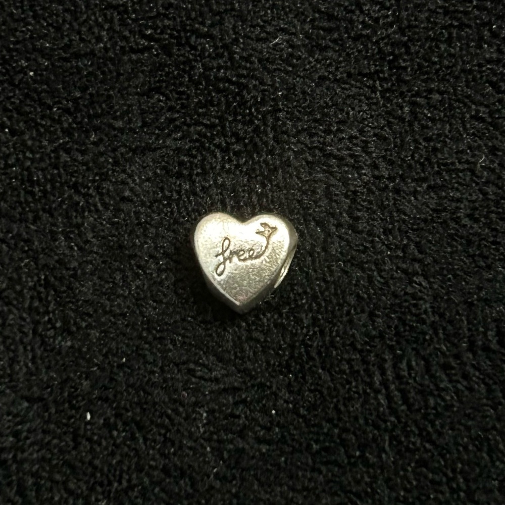 Pandora Silver Heart Charm